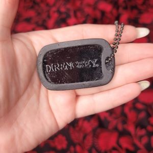 Dir en Grey dog tag necklace